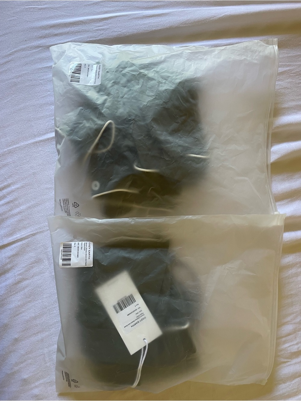 Cozy Earth Olive Short Pajama Set - Picture 8 of 8